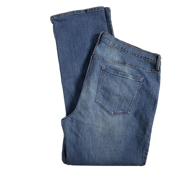 Old Navy Womens Jeans Size 18 Reg Original Bootcut Bayview Mid Rise Medium Wash - Picture 3 of 9
